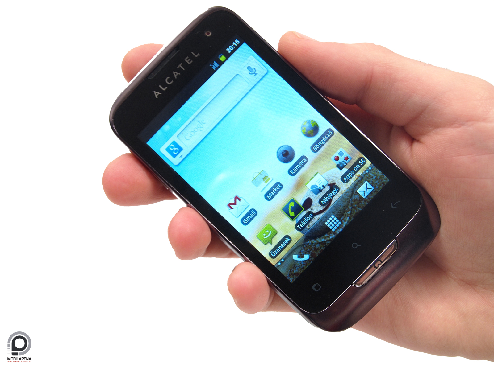 Alcatel One Touch 985 - olcsó alternatíva - Mobilarena Okostelefon teszt -  Nyomtatóbarát verzió
