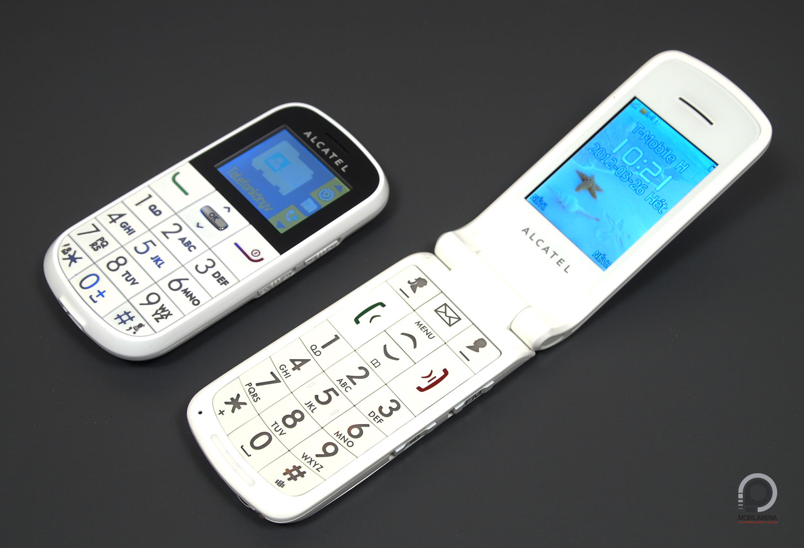 Alcatel 282 és 536 - idősekre szabva - Mobilarena Mobiltelefon teszt -  Nyomtatóbarát verzió