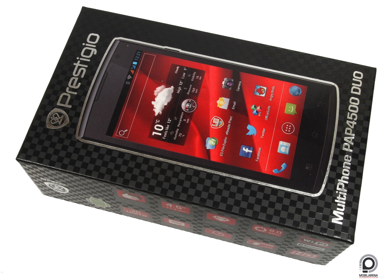 Prestigio MultiPhone 4500 DUO - kinek a PAP, kinek a... - Mobilarena  Okostelefon teszt - Nyomtatóbarát verzió