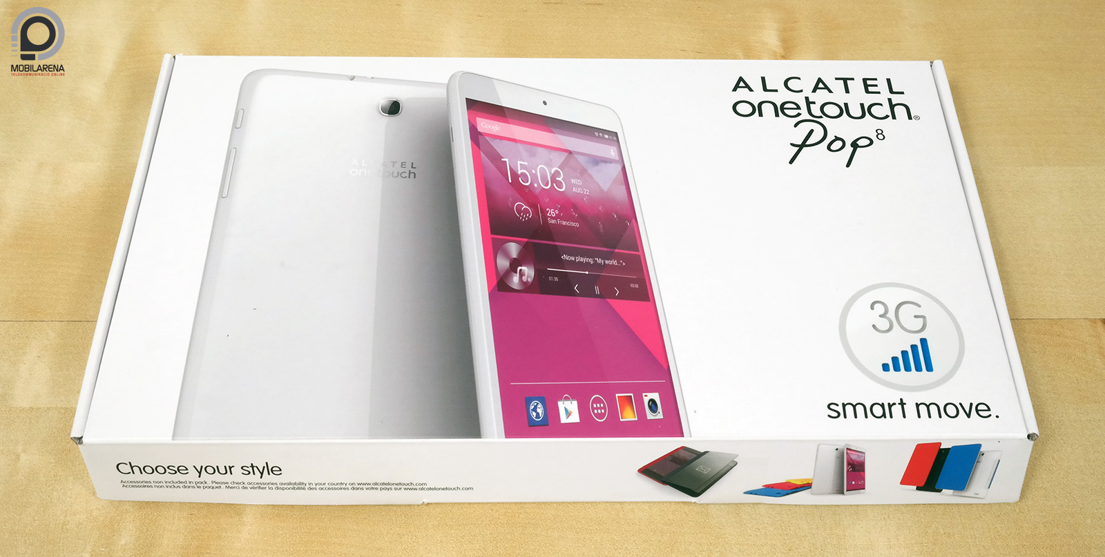 Alcatel One Touch Pop 8 - poptarisznya - Mobilarena Tablet teszt