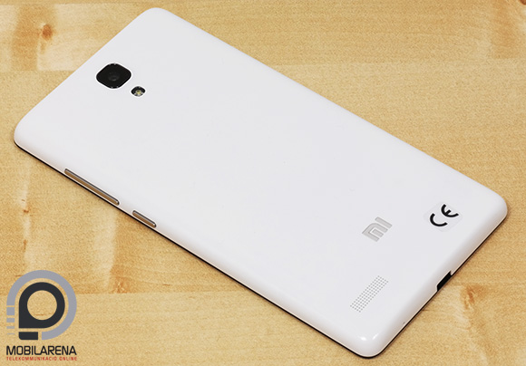 A Redmi Note 4G hátlapja kissé csúszós