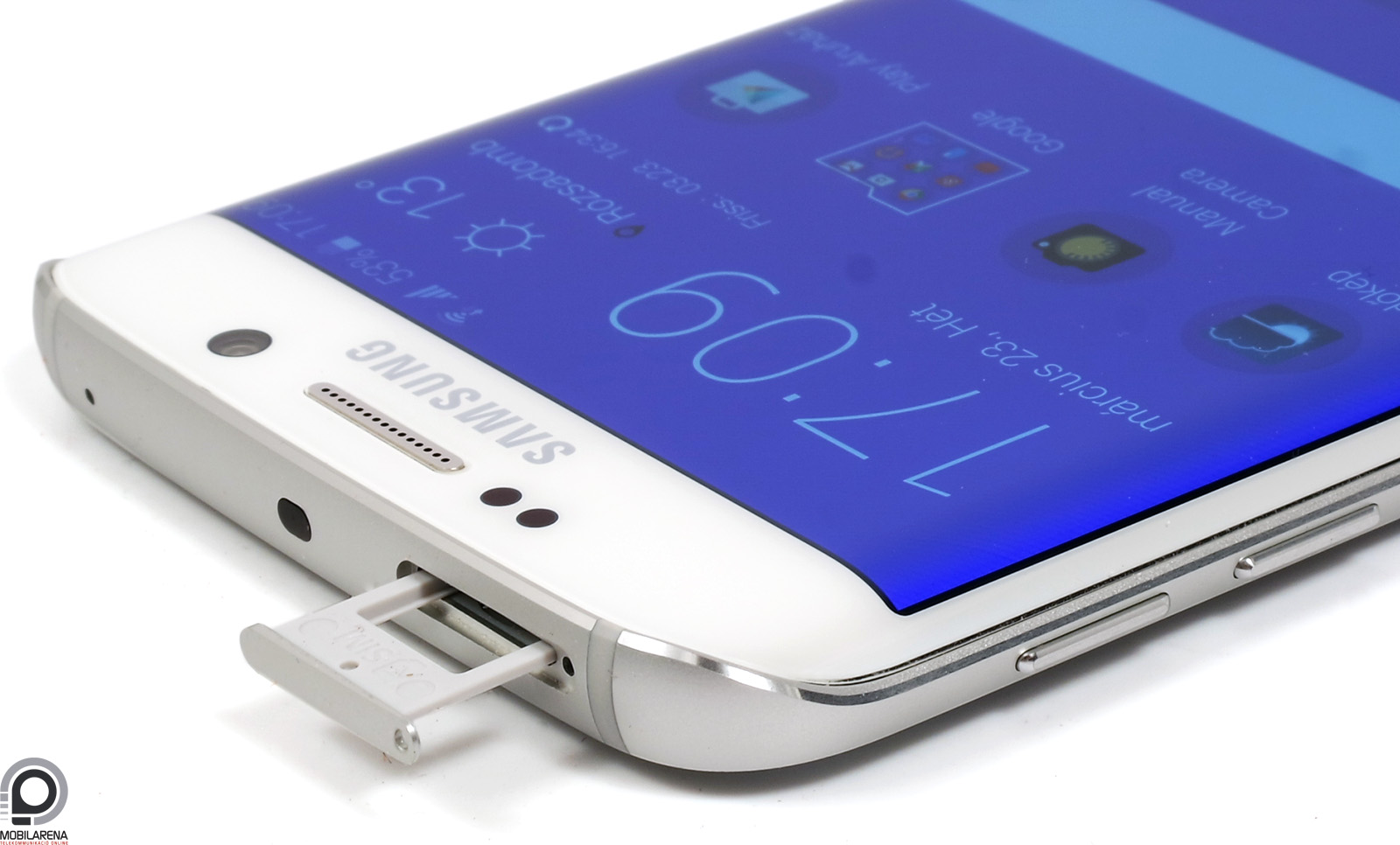 Samsung Galaxy S6 edge - felívelés, gól - Mobilarena Okostelefon teszt